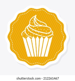 bakery desing over white background vector illustration