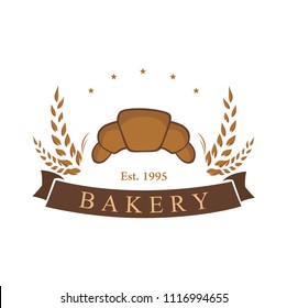 Bakery, Dessert, Baverage Sign Logo Template Vector Design Illustration