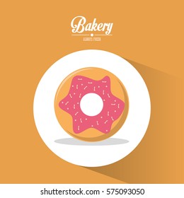 bakery dessert cherry donut always fresh