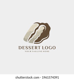 Bakery and Dessert Logo, Sign, Template, Emblem, Flat Vector Design

