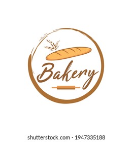 Bakery and Dessert Logo, Zen Bakery Logo, Simple Bakery Logo Vector Template