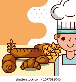 bakery and dessert products concept