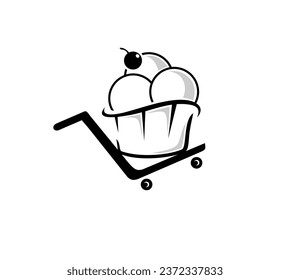 Bakery and Desserts Shop Logo Design Element