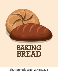 Bakery digital design, vector illustration 10 eps graphic