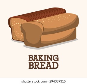 Bakery digital design, vector illustration 10 eps graphic