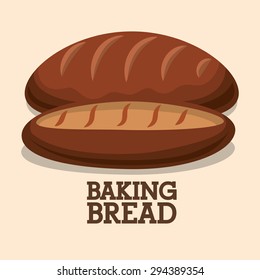Bakery digital design, vector illustration 10 eps graphic