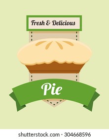 Bakery digital design, vector illustration 10 eps graphic