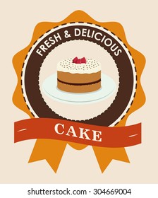 Bakery digital design, vector illustration 10 eps graphic