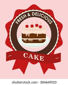 Bakery digital design, vector illustration 10 eps graphic