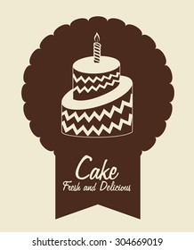 Bakery digital design, vector illustration 10 eps graphic