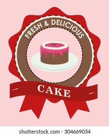 Bakery digital design, vector illustration 10 eps graphic