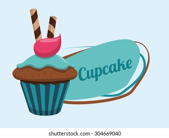 Bakery digital design, vector illustration 10 eps graphic