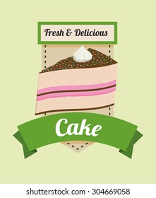 Bakery digital design, vector illustration 10 eps graphic