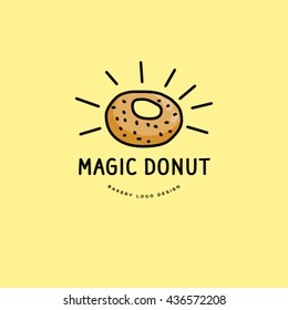 Bakery & donut logo