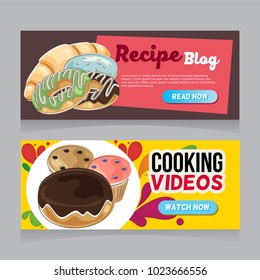 bakery doodle web banner