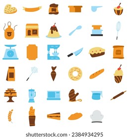 Bakery Element Design. Easy to Edit.