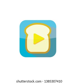 Bakery or entertainment ready made logo design template
