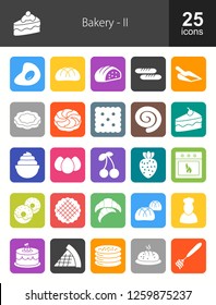 Bakery Filled Icons