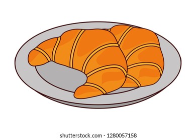 bakery food cartoon
