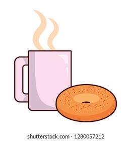 bakery food cartoon