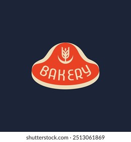 Bakery Food Logo Tempalte. Label Food Vector