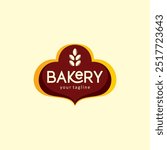 Bakery Food Logo Template. Bakery Logo Icon