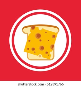 bakery food menu icon vector illustration design