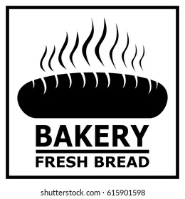 Bakery. Fresh Bread. Logo. Sign. Icon. Emblem. Shop. 