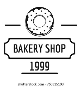 Bakery fresh logo. Simple illustration of bakery fresh vector logo for web