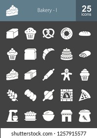 Bakery Glyph Icons