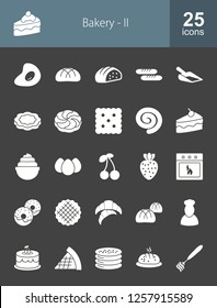 Bakery Glyph Icons