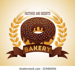 bakery graphic design , vector illustration