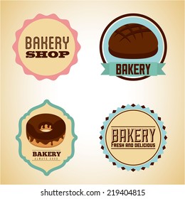 bakery graphic design , vector illustration