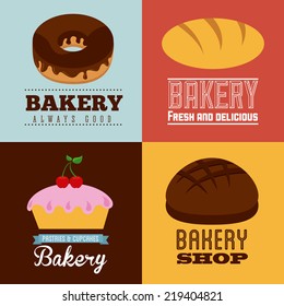 bakery graphic design , vector illustration