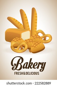 bakery graphic design , vector illustration