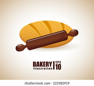 bakery graphic design , vector illustration
