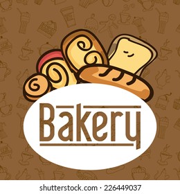 bakery graphic design , vector illustration
