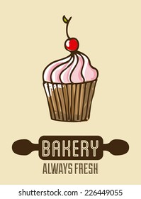 bakery graphic design , vector illustration