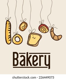bakery graphic design , vector illustration