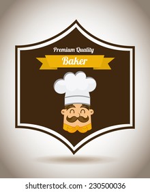 bakery graphic design , vector illustration