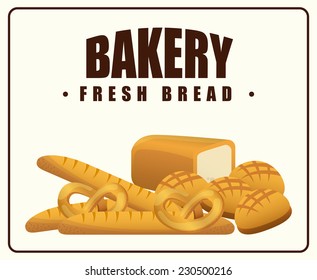 bakery graphic design , vector illustration