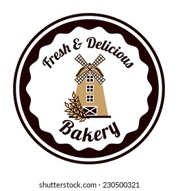 bakery graphic design , vector illustration