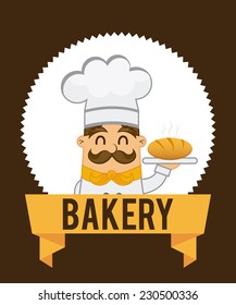 bakery graphic design , vector illustration