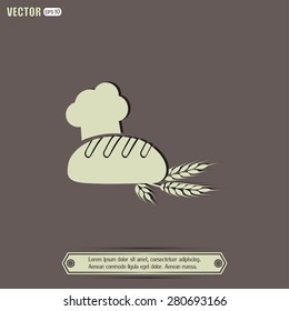 bakery graphic design, vector illustration