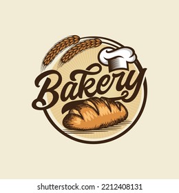 Bakery Hand Written Lettering Logo Label Stock Vector (Royalty Free ...