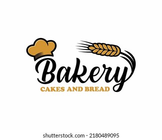 Bakery. Handwritten inscription. Hand drawn calligraphy lettering typography badge. It can be used for signage, logos, branding, product launches