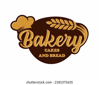 Bakery Handwritten Inscription Hand Drawn Calligraphy Stock Vector ...