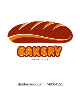 Bakery Hot Bread Logo Design Vector Stock Vector (Royalty Free ...