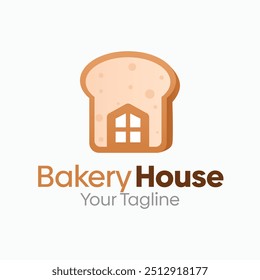 Bakery House Logo Design Template. Good for Business, Agency, Community and Organization