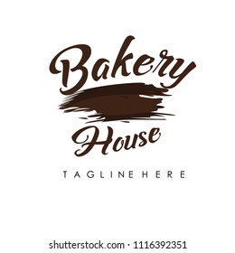 Bakery House logo icon vector illustration